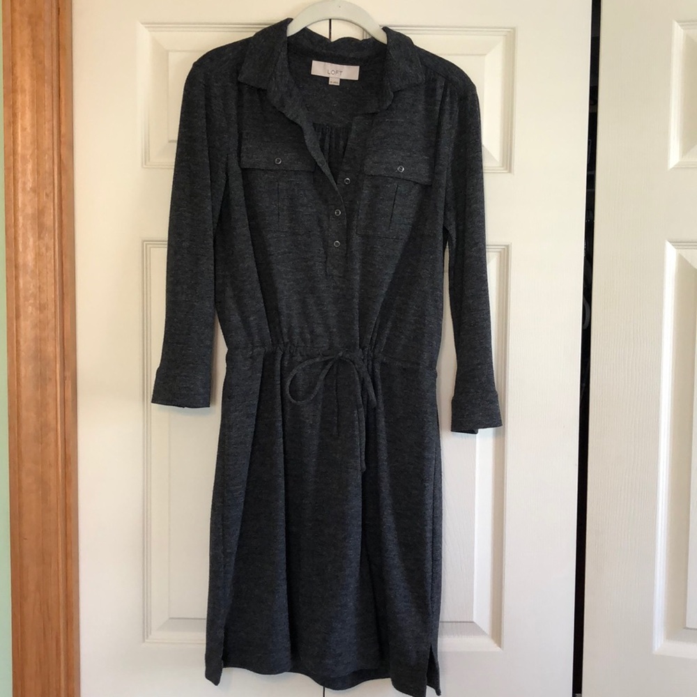Dark Heather Gray Loft Dress